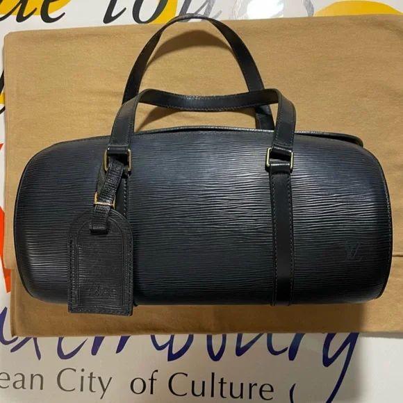 Louis Vuitton Black Epi 4 Piece Travel Set - Picture 8 of 10